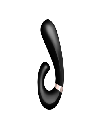 Stimulateur clitoridien et Vibromasseur point G Satisfyer Heat Wave Connect App - Noir