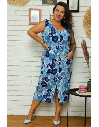  Plus size Robe model 169035 Karko 