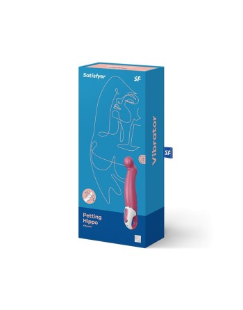 Vibromasseur Satisfyer Vibes Petting Hippo - Rose