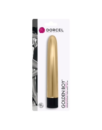 Vibromasseur Dorcel Golden Boy 18 cm - Or