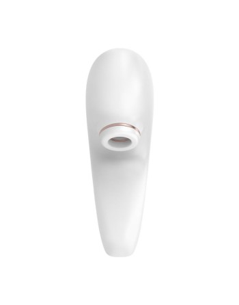 Stimulateur vibromasseur Satisfyer Pro 4 Couples - Blanc et Or rose