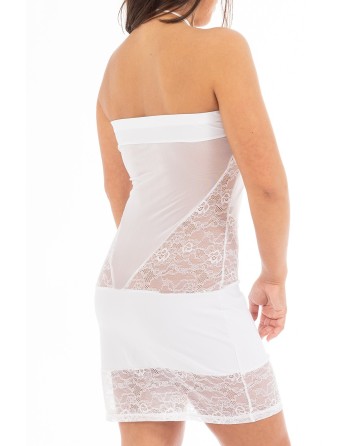 Robe blanche Milena - LDR2WHT