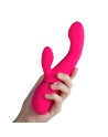 Elda - Vibromasseur G Spot et stimulateur de clitoris - Rose