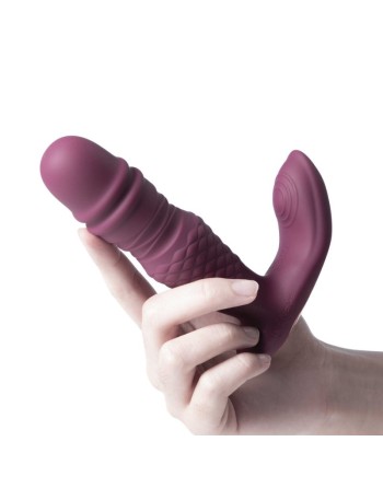 Ryder - Vibromasseur et va et vient double stimulation avec application