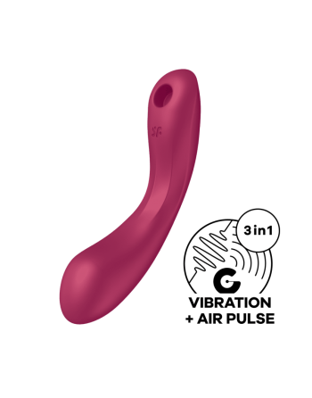 Curvy trinity 1 - 3 en 1 Rouge Satisfyer