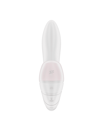 Stimulateur clitoridien et Vibromasseur point G Satisfyer Supernova - Blanc