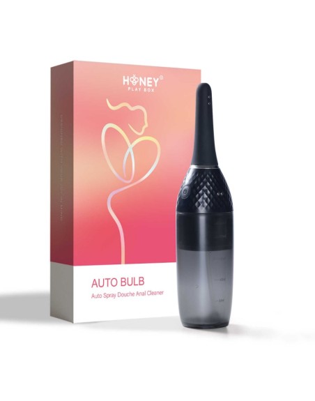 Auto Bulb - Nettoyeur anal automatique - Noir