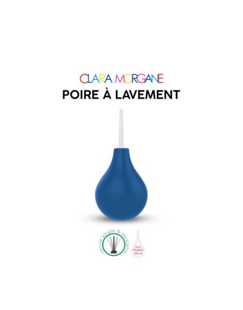 Poire à lavement Clara Morgane - Bleue