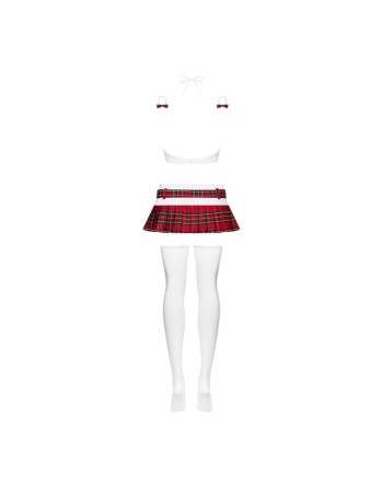 Schooly Costume - Rouge et Blanc