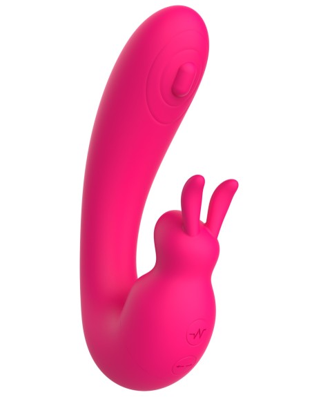 Vibromasseur 2 en 1 G-spot et C-spot USB Kala rose - WS-NV084