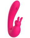 Vibromasseur 2 en 1 G-spot et C-spot USB Kala rose - WS-NV084