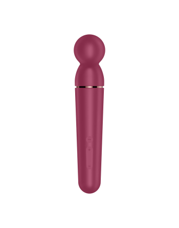 Vibromasseur wand rouge USB 60 vibrations Planet Wand-er Satisfyer - CC597844