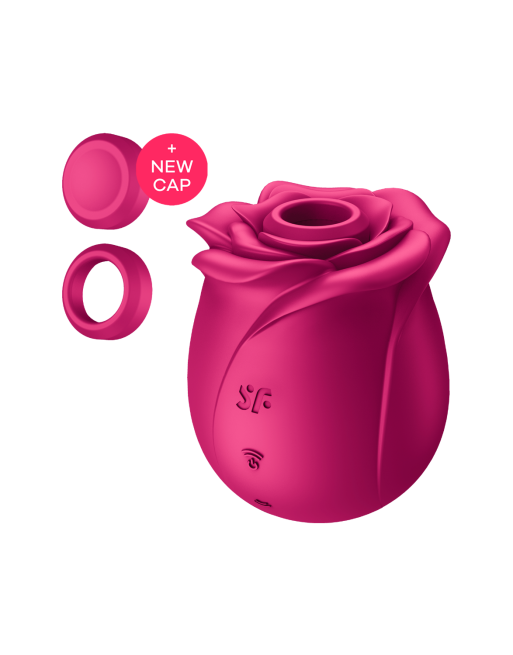 Stimulateur de clitoris rose par ondes de pression ou sans contact Pro 2 Classic Blossom Satisfyer - CC597840