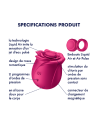 Stimulateur de clitoris rose par ondes de pression ou sans contact Pro 2 Classic Blossom Satisfyer - CC597840