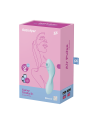 Vibromasseur connecté 3 en 1 Bleu USB Curvy Trinity 5 - CC597823