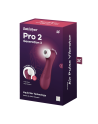 Stimulateur de clitoris 2 embouts avec techonologie Liquid Air Pro 2 Generation 3 rouge USB Satisfyer - CC597814