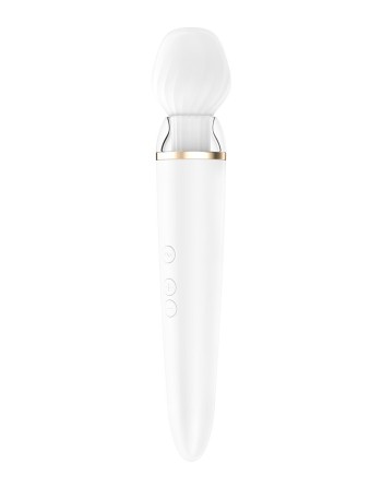 Double wand blanc connecté USB Double Wand-er Satisfyer - CC597756