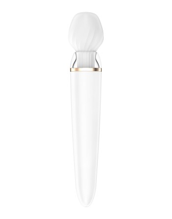 Double wand blanc connecté USB Double Wand-er Satisfyer - CC597756