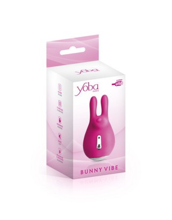 Stimulateur de clitoris Bunny Vibe rose Yoba - CC5310050050