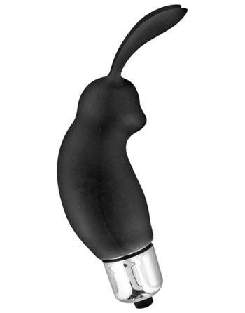 Stimulateur de clitoris vibrant noir rabbit - CC5730010010