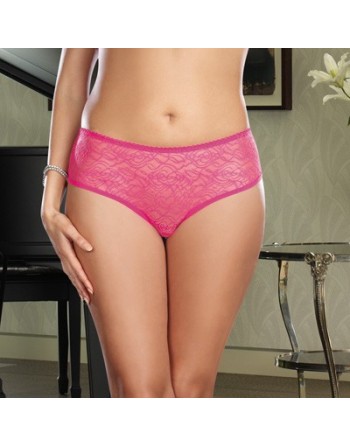 Panty taille basse, ouvert, fronces au dos - DG1300XHPK