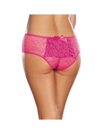 Panty taille basse, ouvert, fronces au dos - DG1300XHPK