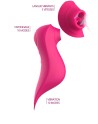 Le vibromasseur stimulateur Fuschia 3 en 1 - BOZ-090FUS