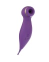 Oiseau du Paradis - Vibromasseur 2 en 1 avec vibration clitoridienne par membrane et embout stimulateur violet - CR-820PUR