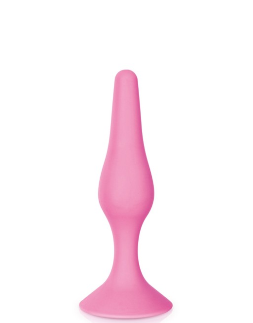 Plug anal ventouse rose taille S - CC5700891050