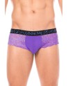 Mini-Pant violet en dentelle délicate - LM2006-68PUR