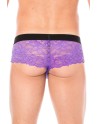 Mini-Pant violet en dentelle délicate - LM2006-68PUR