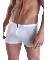 Boxer blanc avec double zip Wiz - LM16-67WHT