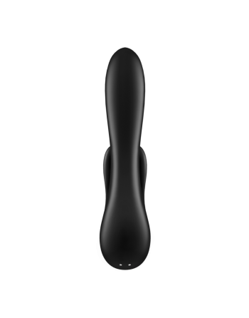 Vibromasseur rabbit Satisfyer Double Flex Connect Noir